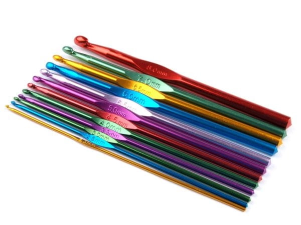 szydełka aluminiowe