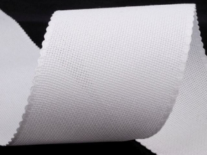 Kanwa taśma 100 mm ( 1 bm ) kanwa z metra BIAŁA