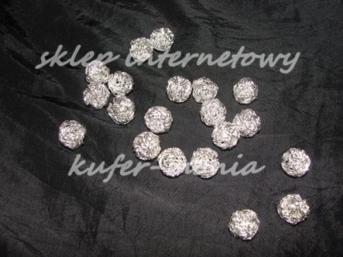 koraliki metalowe