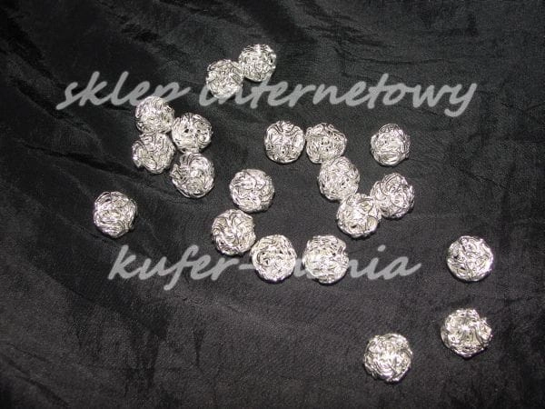 koraliki metalowe